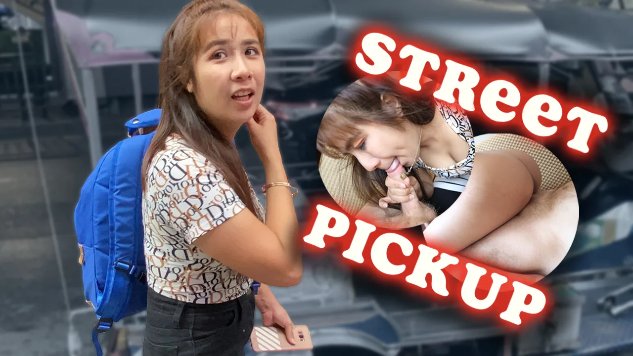 Asian milf picked up